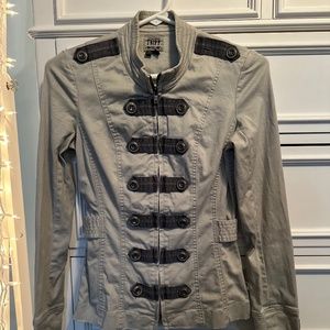 Daang Goodman Tripp NYC Jacket Military Buttons Khaki XS GUC